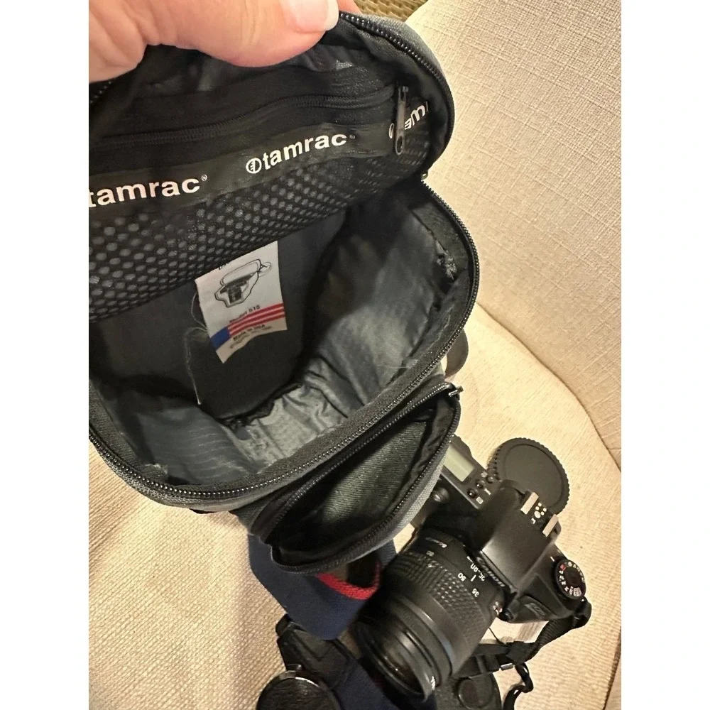 Vintage Canon EOS Rebel G Camera and case 1990's PARTS ONLY